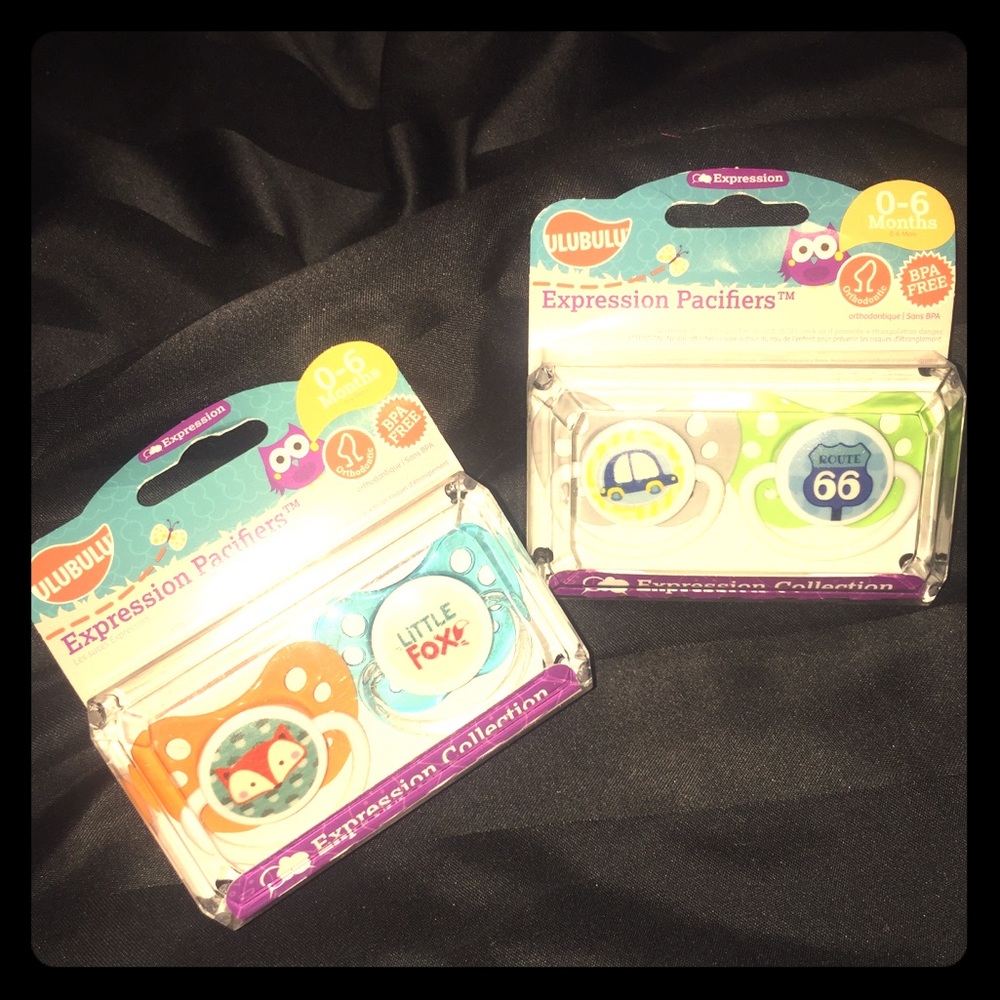 Expression pacifiers 0-6 months